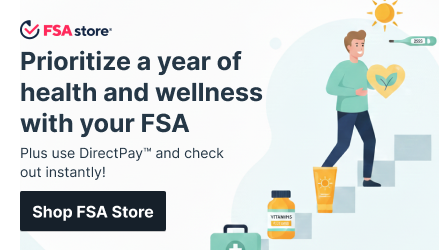 Shop eligible FSA items at FSA Store now